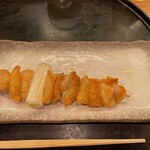 鳥つね自然洞 - 皮焼