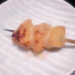 鳥匠 いし井 - ぼんじり→プリプリで、しかも歯切れよく美味。さすが希少部位！