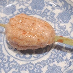 鳥匠 いし井 - つくね→お店のレベルの高さが現れるつくねでした、素晴らしい