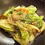 Bistro清水亭 - メニューにない炒め野菜
