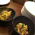 Bistro清水亭 - 晩酌セット⑴：惣菜二品