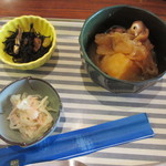 珈琲庵 - おかず３品