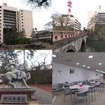 Fukui Kenchou Shokudou - お堀の中にあります、福井県庁。