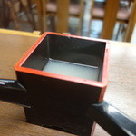 蕎麦游膳 阿部 - 蕎麦湯