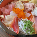 市場食堂 燦 - 海鮮ちらし(¥1,000)