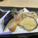 天ぷらとワイン 小島 - 最初の天ぷら