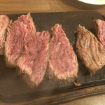 やっぱりステーキ - 殆どレア