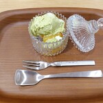 Horu Kafe Apiru - 特別仕様ランチのデザート　10/25