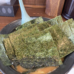 一品堂 - トッピングの海苔は10枚