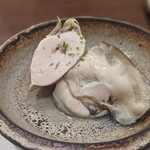 鮨みやもと - 蒸し牡蠣　厚岸産