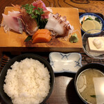 Kanisada - 刺身定食