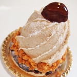 プティ・グラン - モンブラン (470円) '12 10月中旬