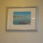 マロニエ - 店内の絵画