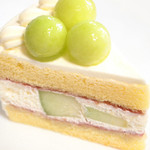 プティ・グラン - ガトーセゾン メロン (380円)  '12 7月上旬