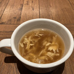 神戸元町ドリア - おかわり自由のスープ
