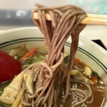 大もり屋食堂 - そばのアップ