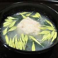 悠々 - 海老のひろうす　蕪すり流し