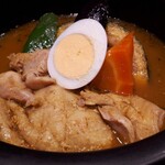 Kanakoのスープカレー屋さん - チキンはナイフ要らずの柔らかさ