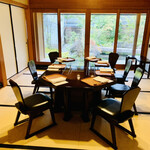Hirasansou - ◎『比良山荘』の一番奥にある特別室を貸し切りにして食事会。