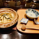 比良山荘 - ☆松茸と天然茸のスッポン鍋