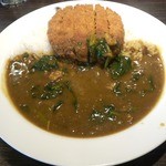 Curryhouse Coco Itiban-Ya - ミンチホーレンソウ８８０円