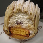 スイーツガーデン ユウジアジキ - 【再訪５】和栗モンブラン断面