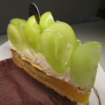 スイーツガーデン ユウジアジキ - 【再訪５】シャインマスカットのタルト