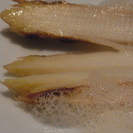 ランベリー ナオト キシモト - 一本一本筋にそって切り分けられています。すごい！感動しました。