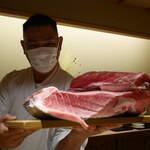 味あら井 - ボストン産の鮪