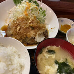 くい亭 - おろしハンバーグ定食