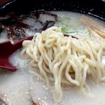 Ramen Shira Hae - 麺箱を見ると東根の製麺所かなぁ？