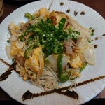 郷土料理ろばた焼 鳥王 - 油そうめん