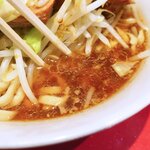 ラーメン二郎 - スープ