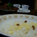 トマト - ２）和牛ジャワカレー（ライス部）