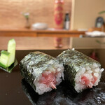 寿司 もり田 - とろ鉄火