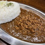 粗挽きそぼろカレー