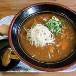 かずら - 牛すじカレーうどん