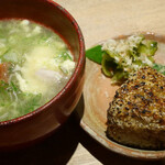 Koiki - 「鳥スープ」と「焼きおにぎり」