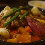 クロッキオ - 仔羊のタジン、クスクス添え