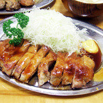 とんかつ 万平 - ポークソテー定食(1600円)