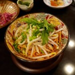 雁木亭 - 甘エビの油そば