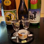 雁木亭 - 雪中梅セット