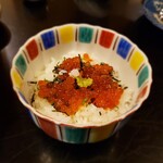 雁木亭 - 鮭はらこ飯