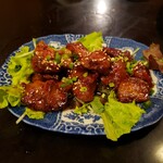 雁木亭 - レバーのたれ焼き