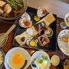 Shunyu Washoku Oka No - 期間限定メニュー！12月20日まで。¥2200。真ん中の盛り合わせ皿に、天ぷら、お刺身、鍋、デザートと盛り沢山（≧∇≦）