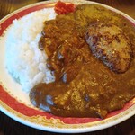 Tomoshibi Purasu - カレーライスにプラスでハンバーグトッピング