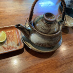 紗羅餐 - 岐阜県産の土瓶蒸しを頂きました