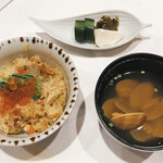 神田明神下 みやび - ずわい蟹の釜飯と浅利の付汁