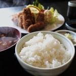 とんかつモリ - ｶｷﾌﾗｲ定食です♪