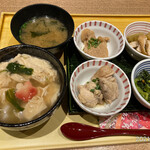 京菜味のむら - 朝食おばんざいセット(湯葉丼変更)850円